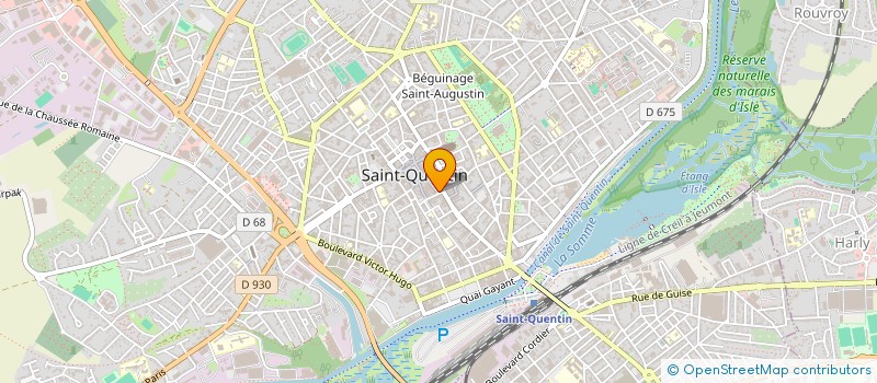 localisation de l'entreprise SCI 37 R DE LA SELLERIE à SAINT-QUENTIN