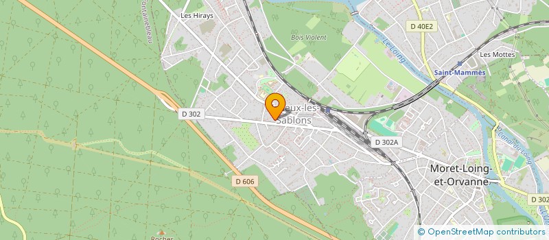 localisation de l'entreprise SCI 37 RUE DES PLEUS  MORET-LOING-ET-ORVANNE