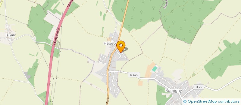 localisation de l'entreprise SCI 38/40  HEBECOURT