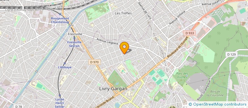 localisation de l'entreprise SCI 38 ALLEE DE CHARTRES à LIVRY-GARGAN
