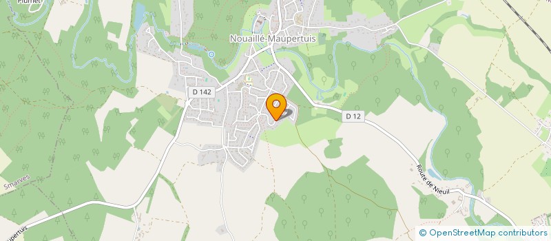 localisation de l'entreprise SCI 38 CARMELITES  NOUAILLE-MAUPERTUIS