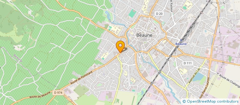 localisation de l'entreprise SCI 38 FAUBOURG BRETONNIERE à BEAUNE