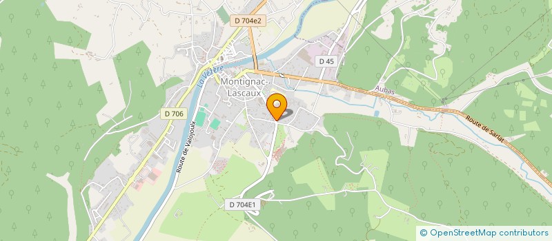 localisation de l'entreprise SCI 38 LASCAUX à MONTIGNAC-LASCAUX