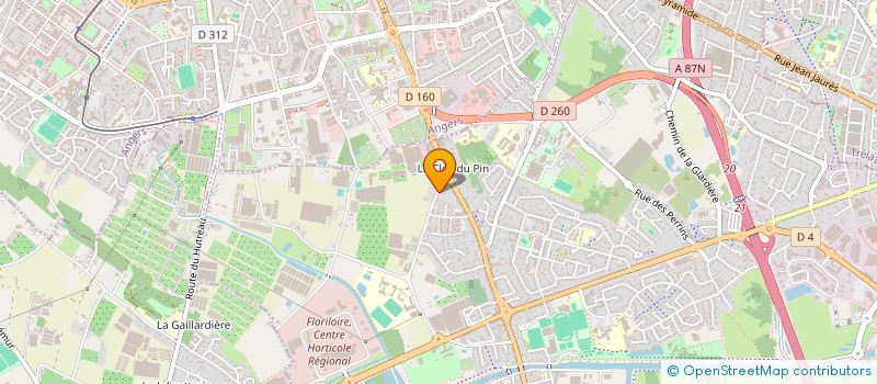 localisation de l'entreprise SCI 38 PORT THIBAULT  LES PONTS-DE-CE