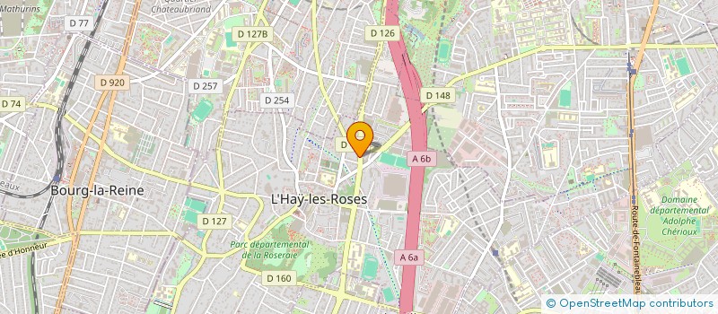 localisation de l'entreprise SCI 38 PVC  L HAY LES ROSES