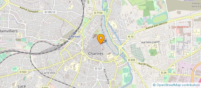 localisation de l'entreprise SCI 38 RLT à CHARTRES