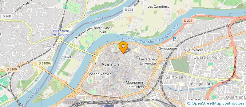 localisation de l'entreprise SCI 38 RUE DE LA BANASTERIE à AVIGNON