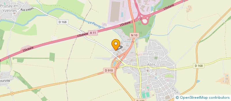 localisation de l'entreprise SCI 38 SAVONNIERE  ABLIS