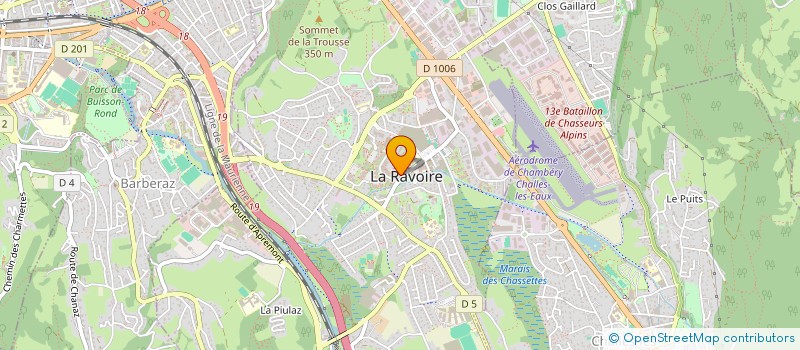 localisation de l'entreprise SCI 3859  LA RAVOIRE