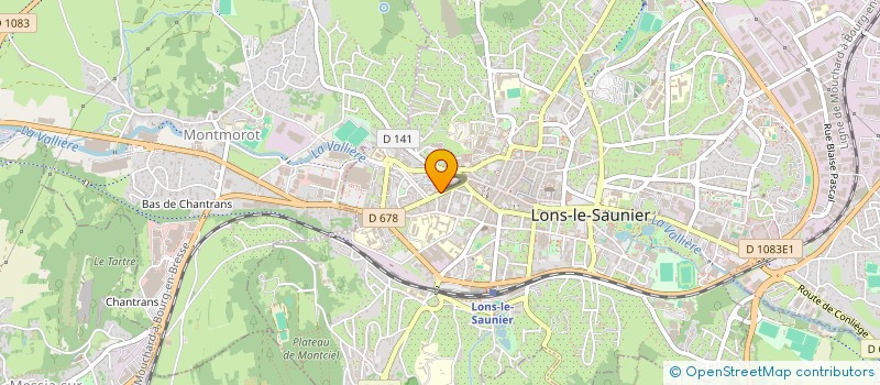 localisation de l'entreprise SCI 39  LONS-LE-SAUNIER