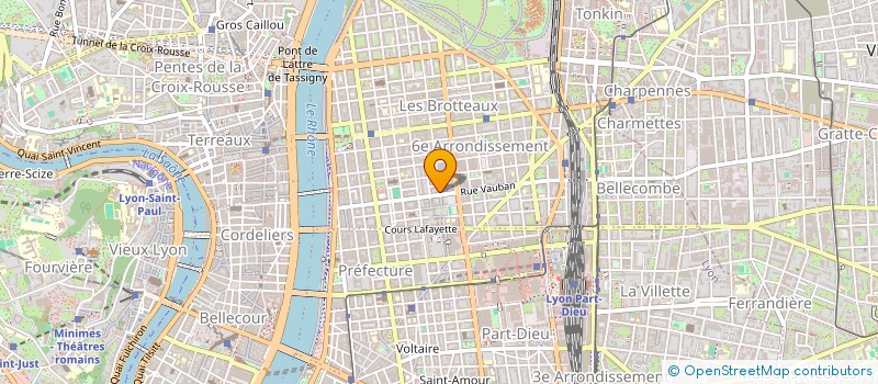 localisation de l'entreprise SCI 39-41 RUE DUQUESNE  LYON