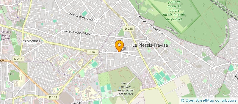 localisation de l'entreprise SCI 39 AVENUE DE COEULLY  LE PLESSIS-TREVISE