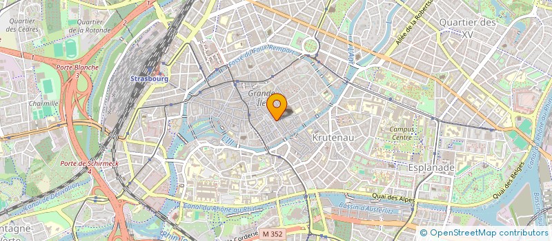 localisation de l'entreprise SCI 39 R DU VIEIL HOPITAL à STRASBOURG