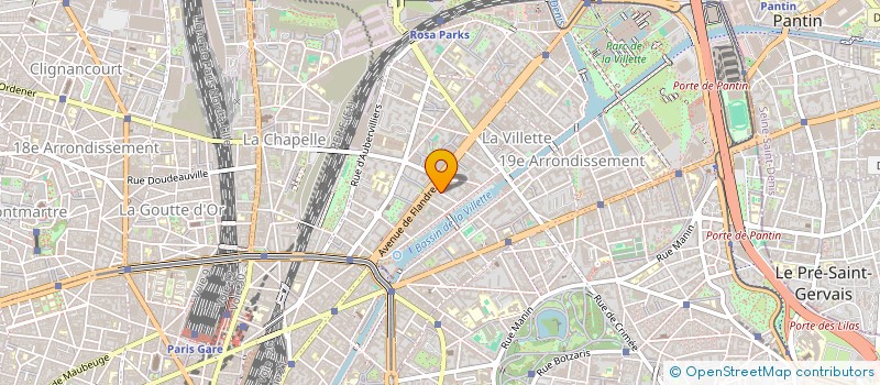 localisation de l'entreprise SCI 39 RUE ALBERT DE MUN à PARIS