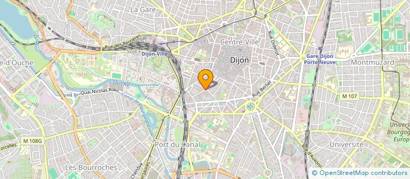 localisation de l'entreprise SCI 39 RUE BERBISEY à DIJON