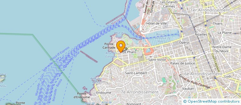 localisation de l'entreprise SCI 39 RUE DE SUEZ à MARSEILLE