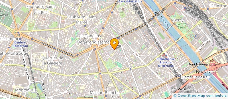 localisation de l'entreprise SCI 39 RUE DU REPOS  PARIS