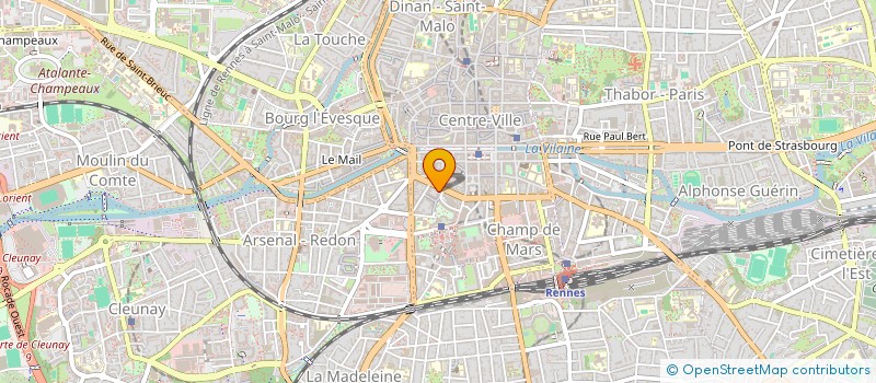 localisation de l'entreprise SCI 39 TER BD LIBERTE & RUE PRE PERCHE  RENNES