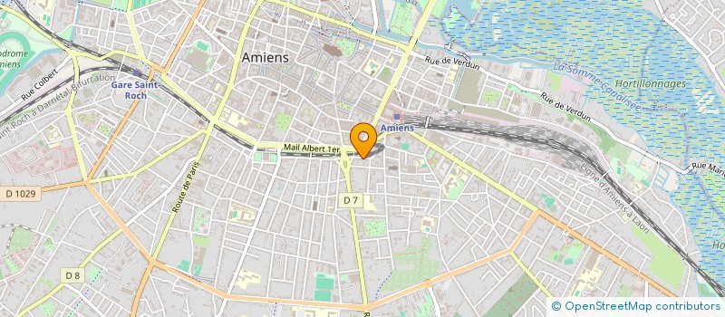 localisation de l'entreprise SCI 3A à AMIENS