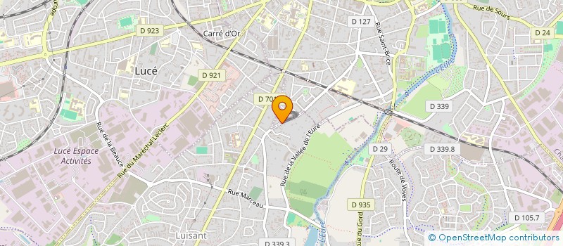localisation de l'entreprise SCI 3A à CHARTRES