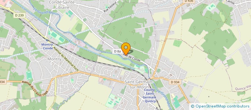 localisation de l'entreprise SCI 3A à COUILLY-PONT-AUX-DAMES