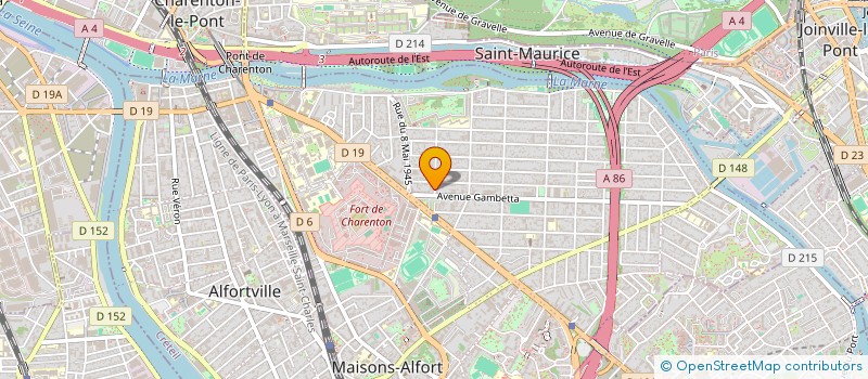 localisation de l'entreprise SCI 3A à MAISONS-ALFORT