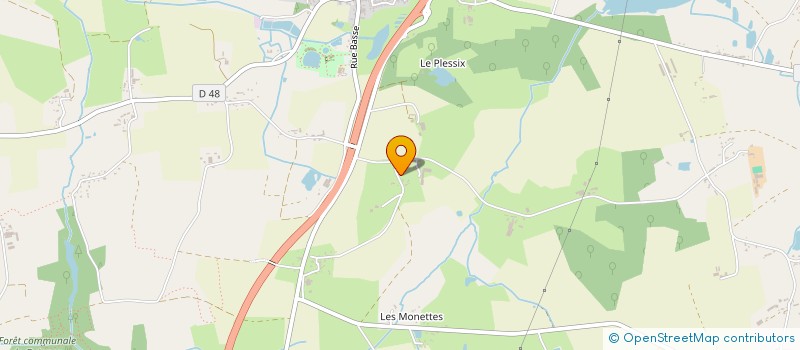 localisation de l'entreprise SCI 3A  GUIGNEN