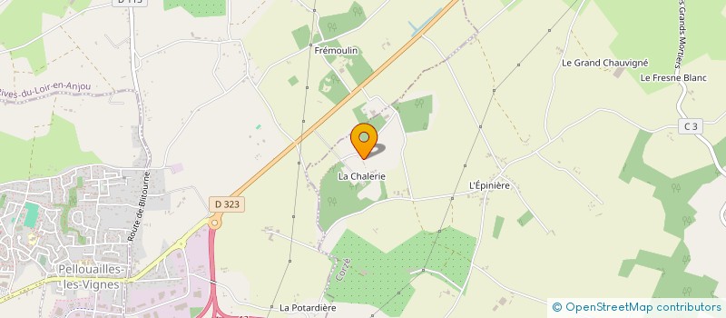 localisation de l'entreprise SCI 3A  CORZE