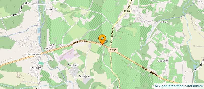 localisation de l'entreprise SCI 3A HOUSING  SAINT-GERMAIN-DU-PUCH