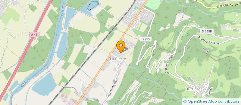 localisation de l'entreprise SCI 3ADF  GONCELIN