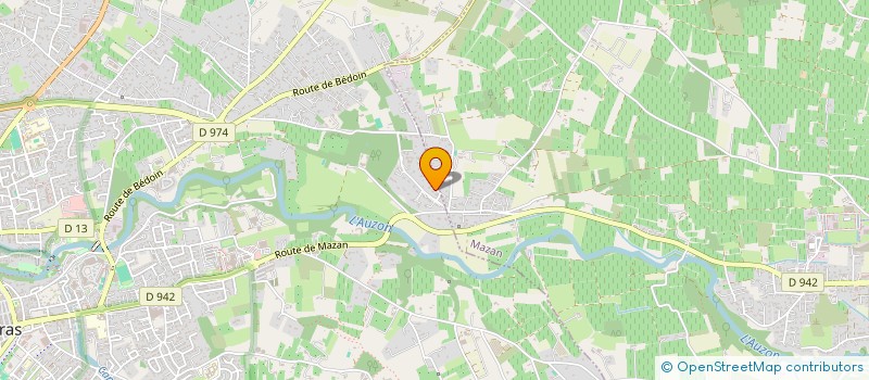 localisation de l'entreprise SCI 3AILES  CARPENTRAS