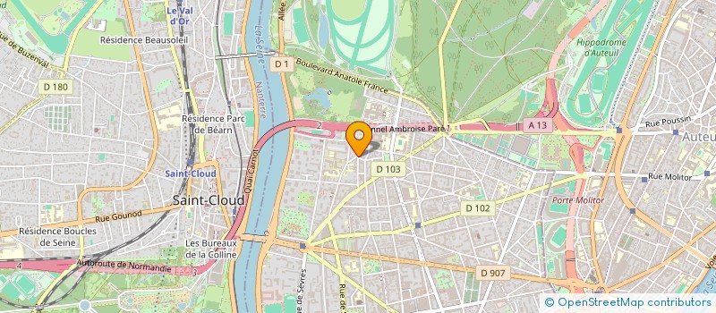 localisation de l'entreprise SCI 3AMPAL1 à BOULOGNE-BILLANCOURT