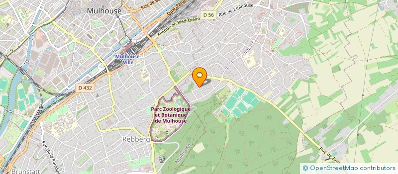 localisation de l'entreprise SCI 3B D  RIEDISHEIM