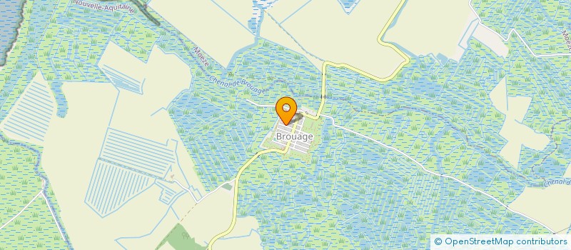 localisation de l'entreprise SCI 3B2R  MARENNES-HIERS-BROUAGE