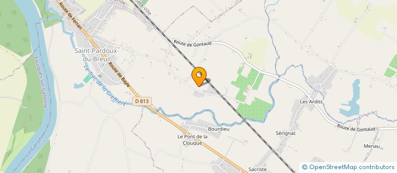 localisation de l'entreprise SCI 3BS  SAINT-PARDOUX-DU-BREUIL