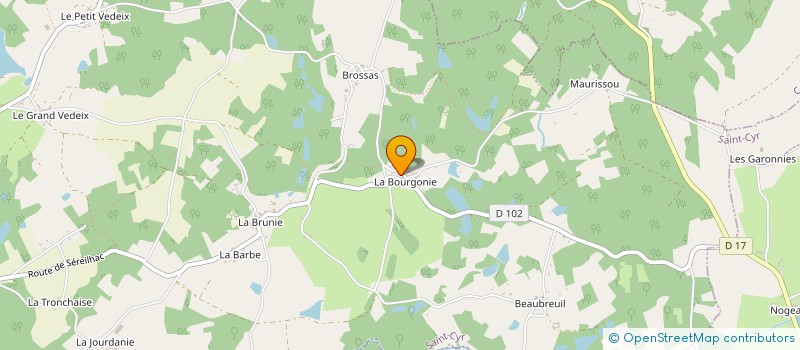 localisation de l'entreprise SCI 3BS à SAINT-CYR