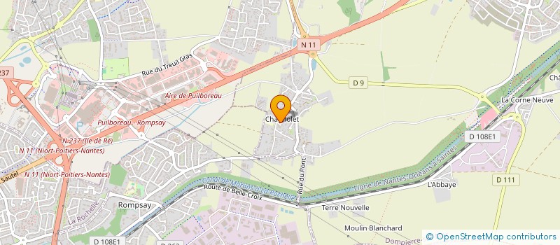 localisation de l'entreprise SCI 3BSIMMO  DOMPIERRE-SUR-MER