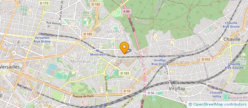 localisation de l'entreprise SCI 3BSL à VERSAILLES