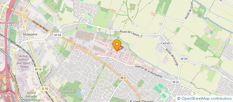 localisation de l'entreprise SCI 3C  SAINT-ORENS-DE-GAMEVILLE