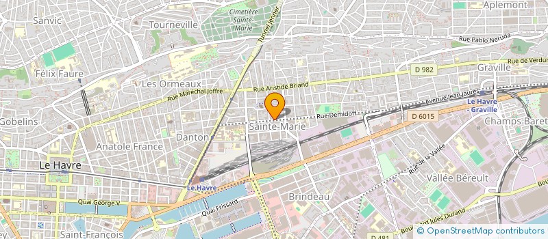 localisation de l'entreprise SCI 3C à LE HAVRE