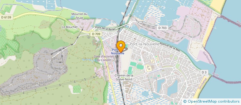 localisation de l'entreprise SCI 3C  PORT-LA-NOUVELLE