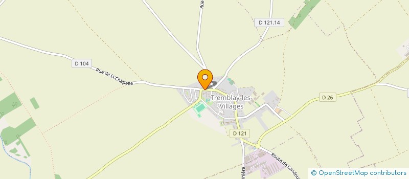 localisation de l'entreprise SCI 3C à TREMBLAY-LES-VILLAGES