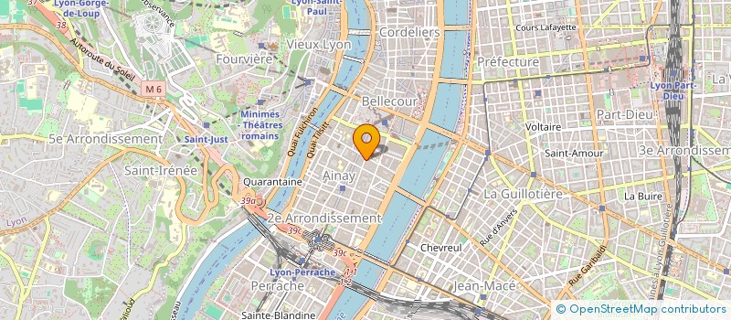 localisation de l'entreprise SCI 3C  LYON