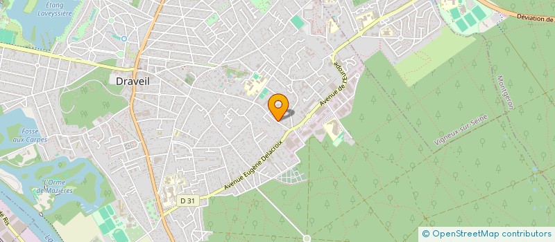localisation de l'entreprise SCI 3C1N à DRAVEIL