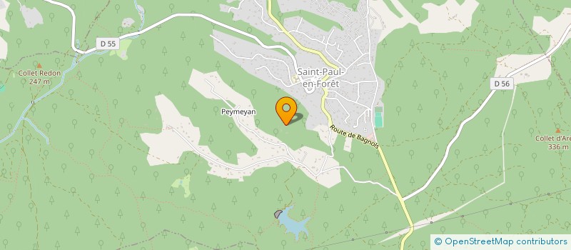 localisation de l'entreprise SCI 3CARR à SAINT-PAUL-EN-FORET