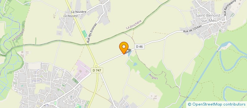 localisation de l'entreprise SCI 3CEV à ANGLES
