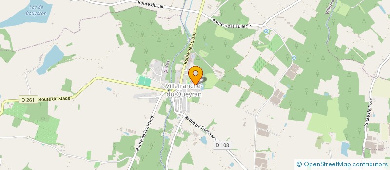 localisation de l'entreprise SCI 3D  VILLEFRANCHE-DU-QUEYRAN