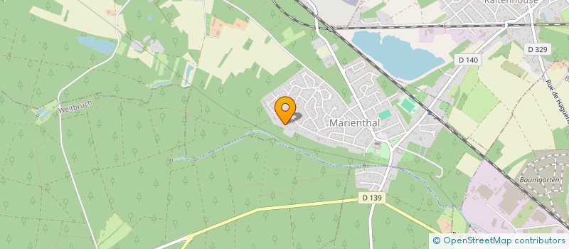 localisation de l'entreprise SCI 3D  HAGUENAU