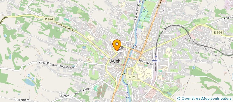 localisation de l'entreprise SCI 3D à AUCH
