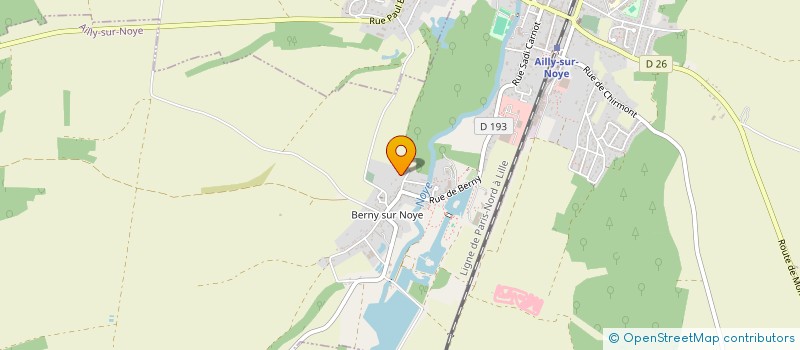 localisation de l'entreprise SCI 3D à AILLY-SUR-NOYE
